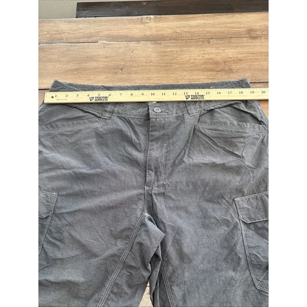 The North Face Libertine Convertible Pants Mens Sz‎ 38x31 Asphalt Gray Cargo
